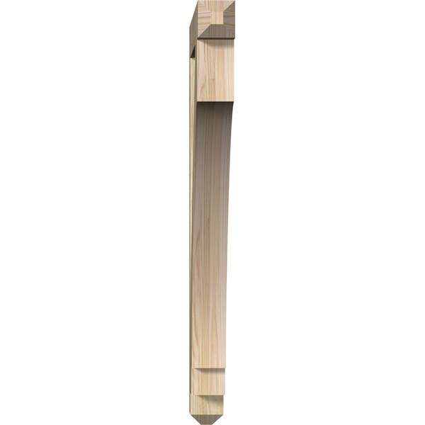 Imperial Craftsman Rough Sawn Bracket, Douglas Fir, 4W X 36D X 48H